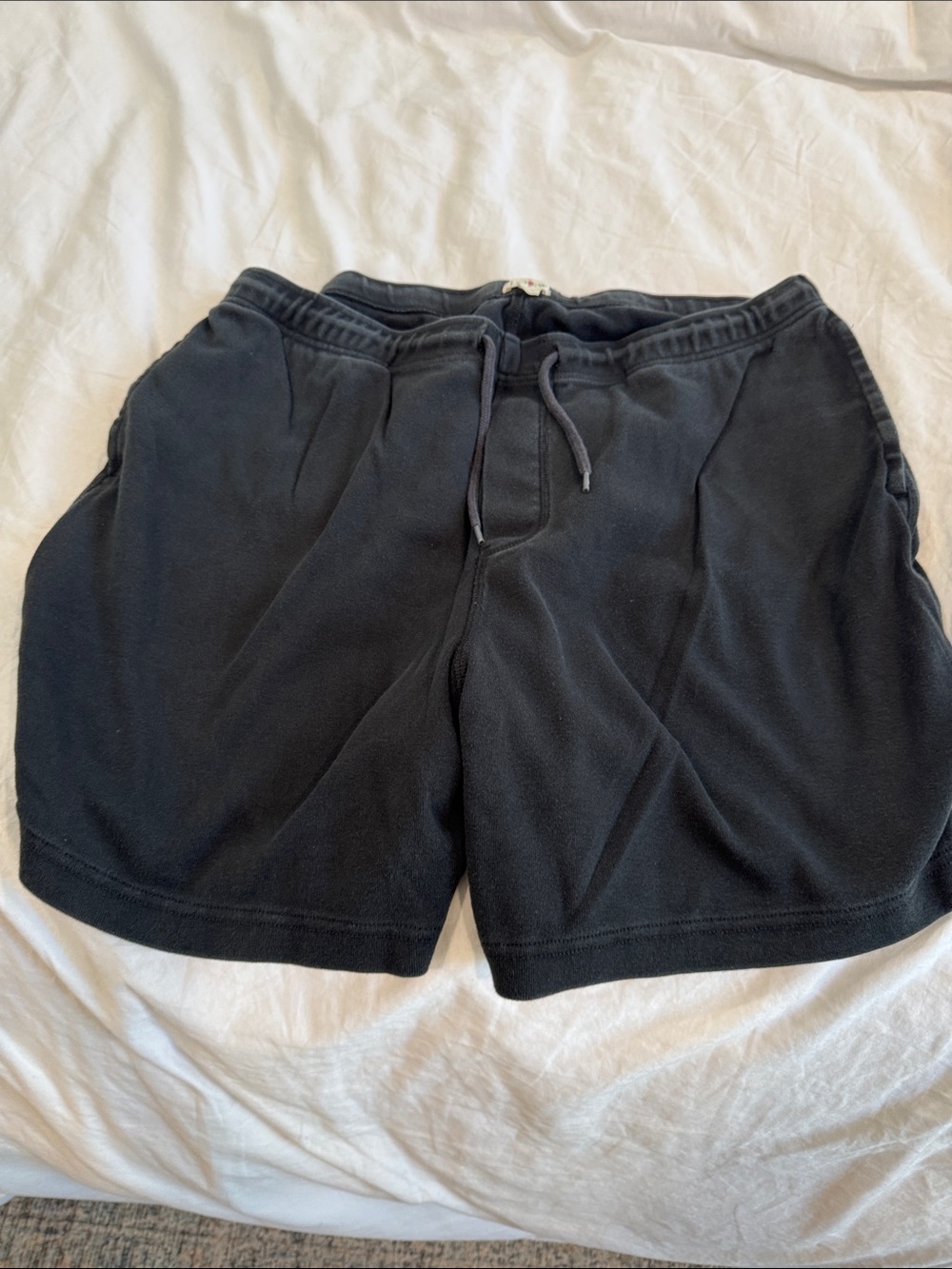J. Crew Black Athletic Drawstring Shorts